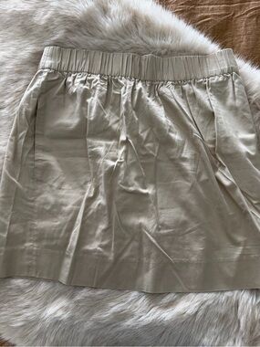 J. Crew Factory Tan Mini Skirt